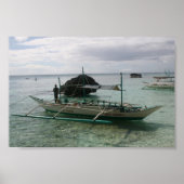 Native Outrigger Boracay, Philippinen Poster (Vorne)