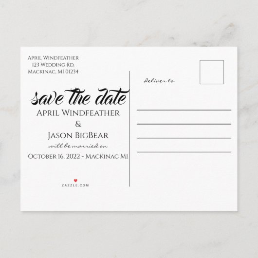 Native Pfeile | ANKÜNDIGUNG DATUM FREIHALTEN (Rückseite)