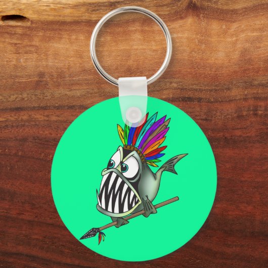 Native Piranha Schlüsselanhänger (Vorderseite)