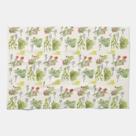 Native Plants Hawaii Volcano Trail Kitchen Towels Geschirrtuch