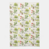 Native Plants Hawaii Volcano Trail Kitchen Towels Geschirrtuch (Vertikal)