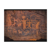 Native prähistorische Rock Art