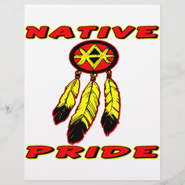 Native Pride 3 Feathers (Vorderseite)