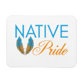 Native Pride Feathers Flexible Magnet (Horizontal)