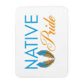 Native Pride Feathers Flexible Magnet (Vertikal)