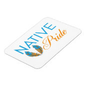 Native Pride Feathers Flexible Magnet (Linke Seite)