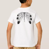 Native Pride Kids T - Shirt First Nation Art T-Shi (Rückseite)