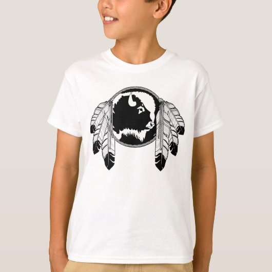 Native Pride Kids T - Shirt First Nation Art T-Shi (Vorderseite)