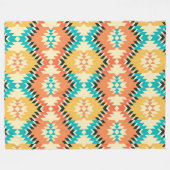 Native Print 60x80 Fleece Blanket (Vorderseite (Horizontal))
