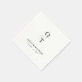 Native Protea Watercolor Floral Boho Botanisch Serviette (Ecke)