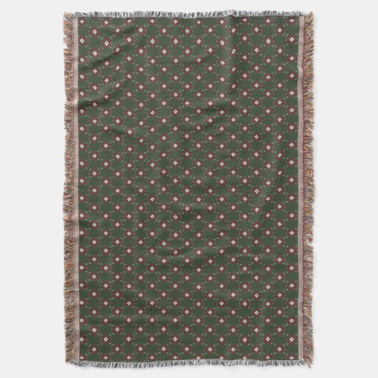 Native Santa Pattern Decke (Vorderseite Vertikal)