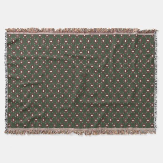 Native Santa Pattern Decke (Vorderseite)