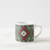Native Santa Pattern Espressotasse (Rechts)