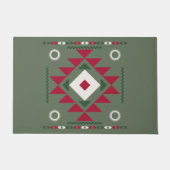 Native Santa Pattern Fußmatte (Vorderseite)