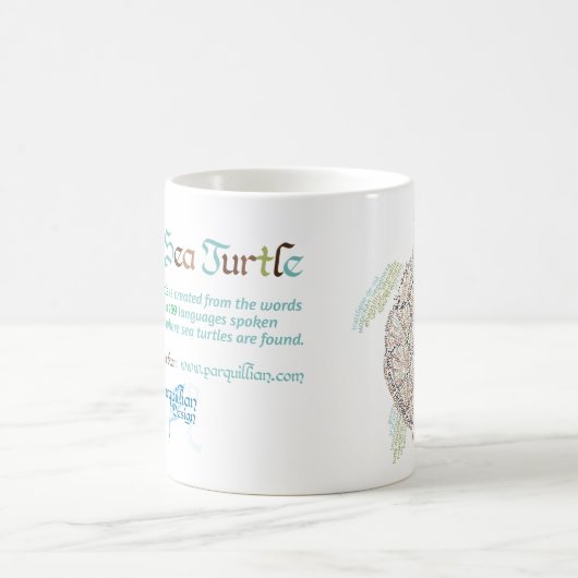 Native Sea Turtle Tasse (Mittel)