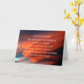 Native Sessings Karte (Gelbe Blume)