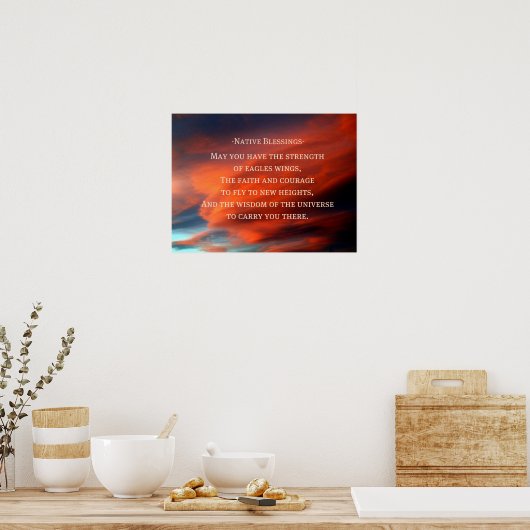 Native Sessings Poster (Küche)