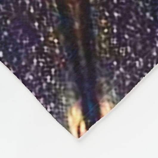 Native Shaman Cosmic Wheel Fleecedecke (Ecke)