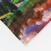 Native Shaman Tribal Elements Mandala Quilt Fleecedecke (Ecke)