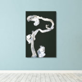 Native Silver Leinwanddruck (Insitu (Holzboden))