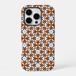 Native Snowflakes iPhone 16 Pro Hülle