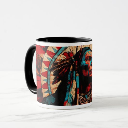 Native Son - Design 1 Tasse (Vorderseite Links)