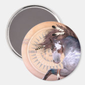 Native Spirit I Magnet (Vorderseite/Rückseite)