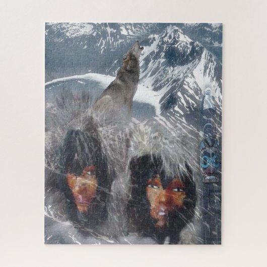 Native Spirit in Alaska 16" x 20" Puzzle (Vertikal)