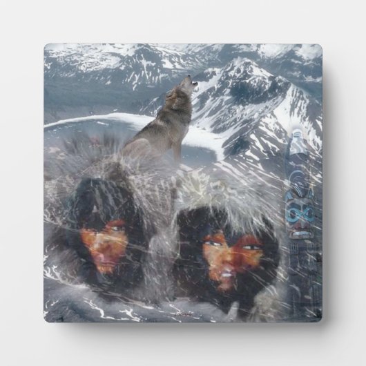 Native Spirit in Alaska Fotoplatte (Vorderseite)