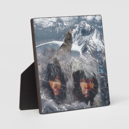 Native Spirit in Alaska Fotoplatte (Vorderseite)