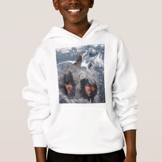 Native Spirit in Alaska Hoodie (Vorderseite)