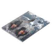 Native Spirit in Alaska Notizblock (Linke Seite)