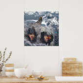 Native Spirit in Alaska Poster (Küche)