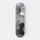 Native Spirit in Alaska Skateboard (Vorderseite)