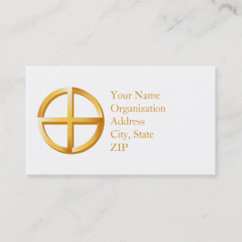 Native Spiritualität 3.5" x 2.0" Visitenkarte