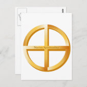 Native Spiritualität 5.6" x 4.25" Postkarte (Vorne/Hinten)