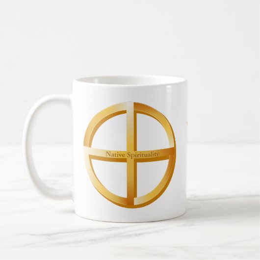 Native Spiritualität Kaffeetasse (Links)