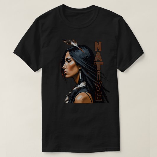 Native T-Shirt (Design vorne)