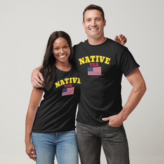 Native Team USA Flag Offizielle echte klassische T T-Shirt (Unisex)