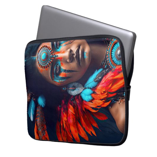 Native Tees Laptopschutzhülle (Vorderseite Links)