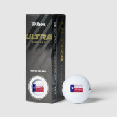 Native Texan Flag der achten Generation Golfball (Verpackungen)