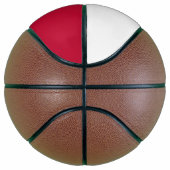 Native Texan Flag Map Basketball (Rechts)