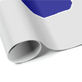 Native Texan Flag Map Geschenkpapier (Rolleneckpunkt)