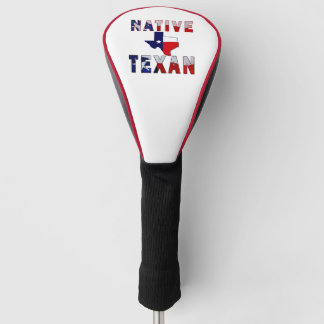 Native Texan Flag Map Golf Headcover