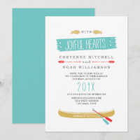 Native Themed | Moderne Einladung zur Hochzeit