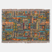 Native Throw Blanket Decke (Vorderseite)