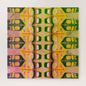 Native Thunderbird - dekoratives Jigsaw Puzzle (Horizontal)