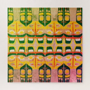 Native Thunderbird - dekoratives Jigsaw Puzzle