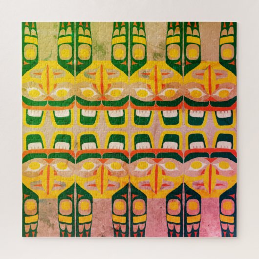 Native Thunderbird - dekoratives Jigsaw Puzzle (Vertikal)