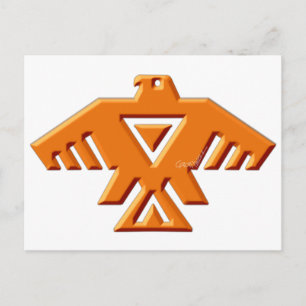Native Thunderbird Postkarte